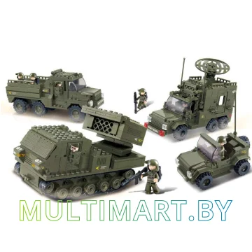 Конструктор Sluban M38-B0310 Головной ударный отряд (865 детали) картинка 2